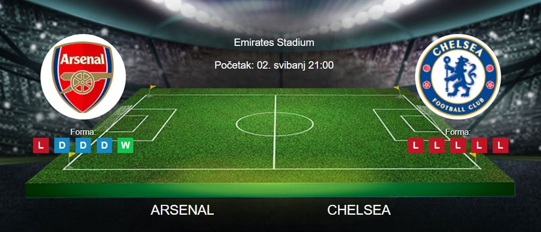 Tipovi za Arsenal vs. Chelsea, 2. svibanj 2023., Premiership