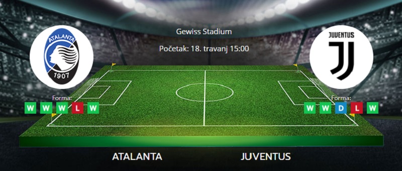 Tipovi za Atalanta vs. Juventus 18. travanj 2021 - Serie A