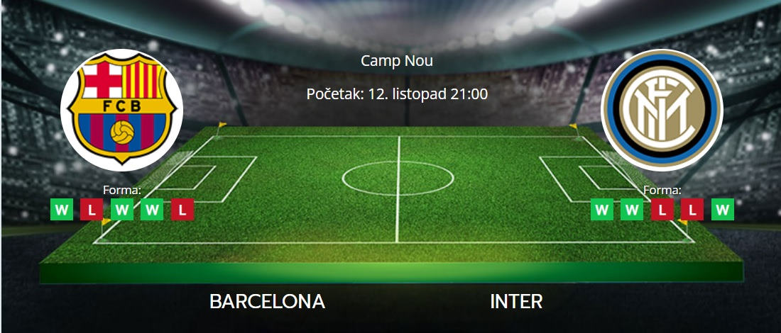 Tipovi za Barcelona vs. Inter, 12. listopad 2022., Liga prvaka