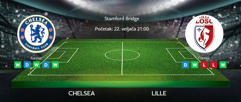 Tipovi za Chelsea vs. Lille, 22. veljače 2022., Liga prvaka