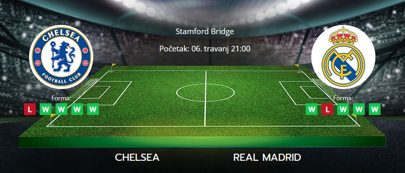 Tipovi za Chelsea vs. Real Madrid, 6. travanj 2022., Liga prvaka