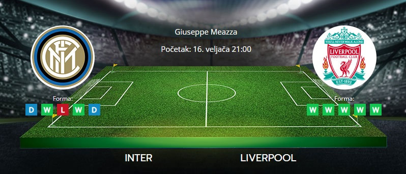 Tipovi za Inter vs. Liverpool, 16. veljače 2022., Liga prvaka