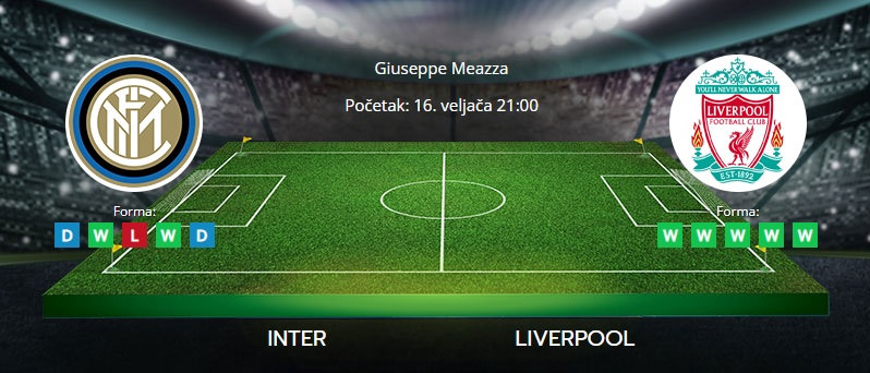 Tipovi za Inter vs. Liverpool, 16. veljače 2022., Liga prvaka