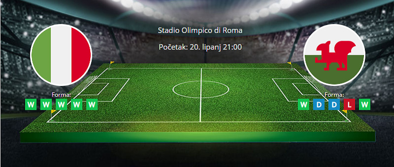 Tipovi za Italija vs. Wales, 20. lipanj 2021., Europsko prvenstvo