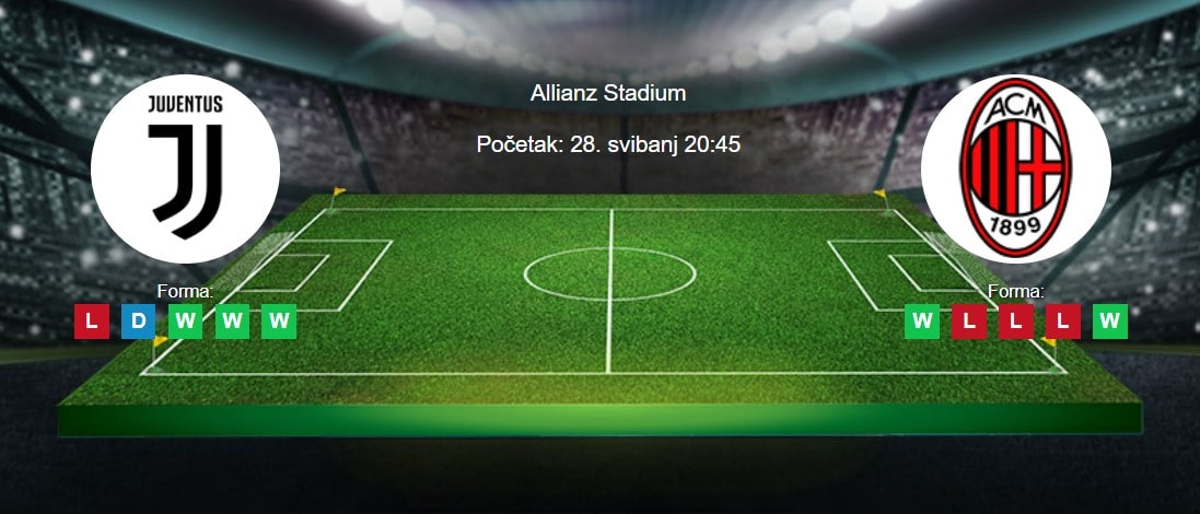 Tipovi za Juventus vs. Milan, 28, svibanj 2023, Serie A
