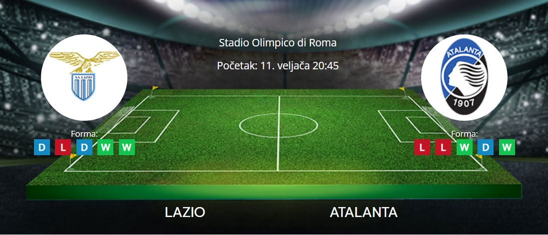 Tipovi za Lazio vs. Atalanta, 11. veljače 2023., Serie A