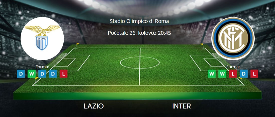 Tipovi za Lazio vs. Inter, 26. kolovoz 2022., Serie A