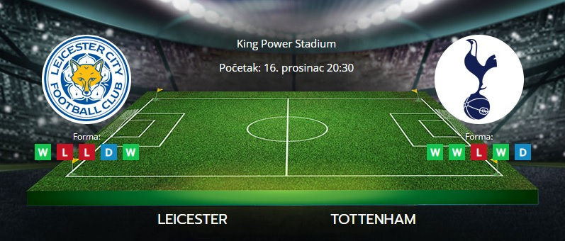 Tipovi za Leicester vs. Tottenham, 16. prosinac 2021., Premiership