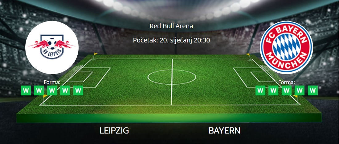 Tipovi za Leipzig vs. Bayern, 20. siječanj 2023., Bundesliga