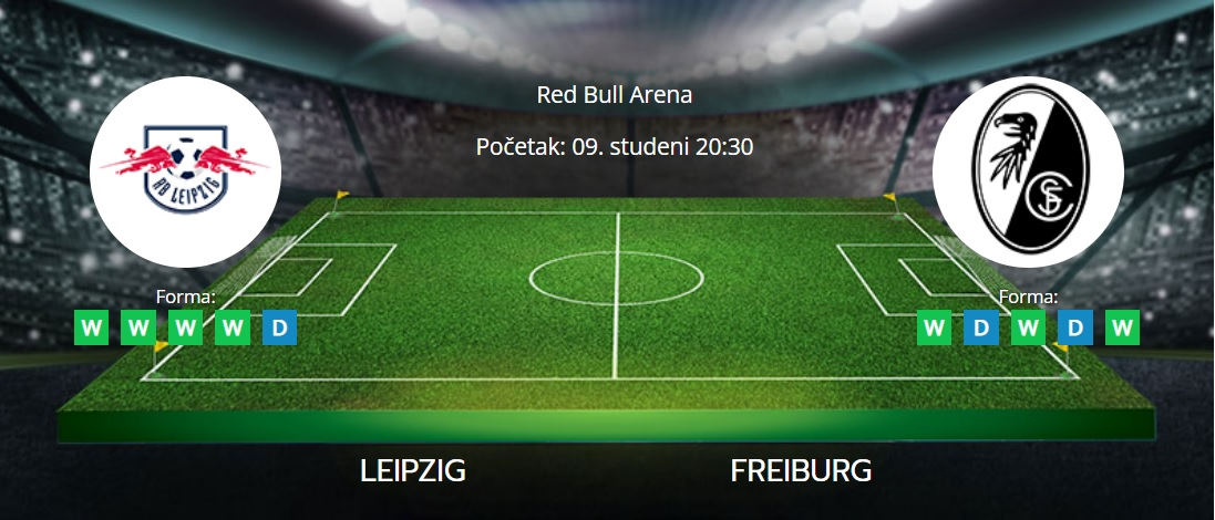 Tipovi za Leipzig vs. Freiburg, 9. studeni 2022., Bundesliga