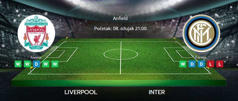 Tipovi za Liverpool vs. Inter, 8. ožujak 2022., Liga prvaka