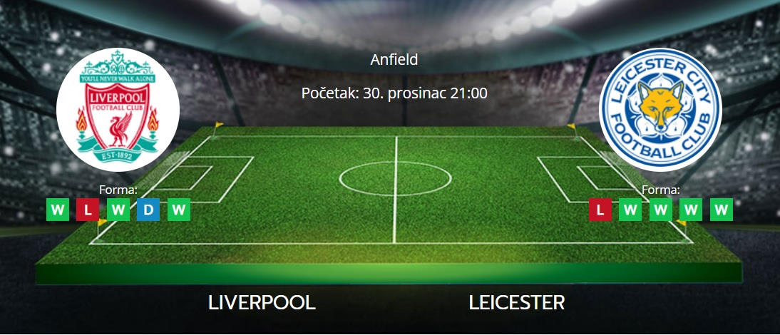 Tipovi za Liverpool vs. Leicester, 30. prosinac 2022., Premiership