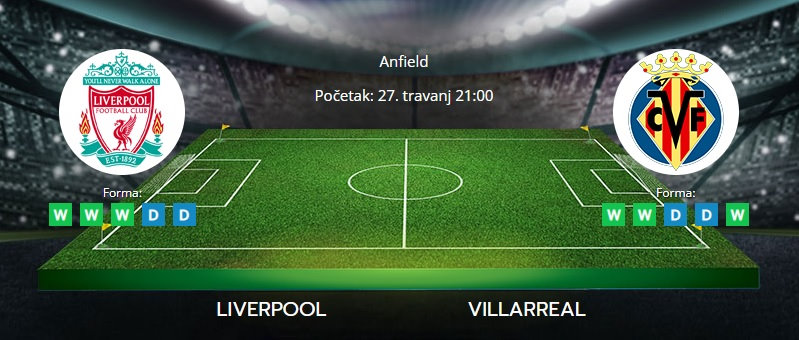 Tipovi za Liverpool vs. Villarreal, 27. travanj 2022., Liga prvaka