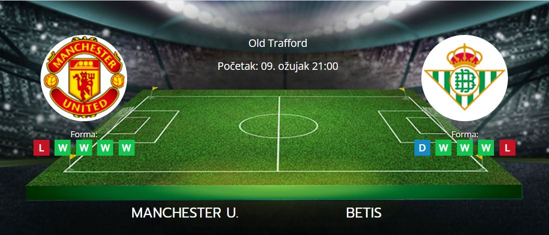 Tipovi za Manchester United vs. Betis, 9. ožujak 2023., Europska liga