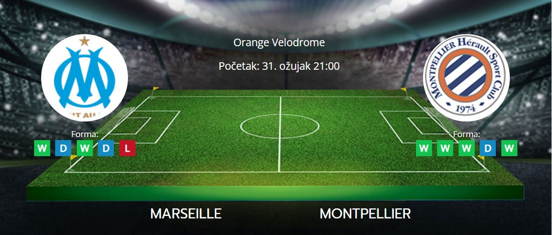 Tipovi za Marseille vs. Montpellier, 31. ožujak 2023., Ligue 1