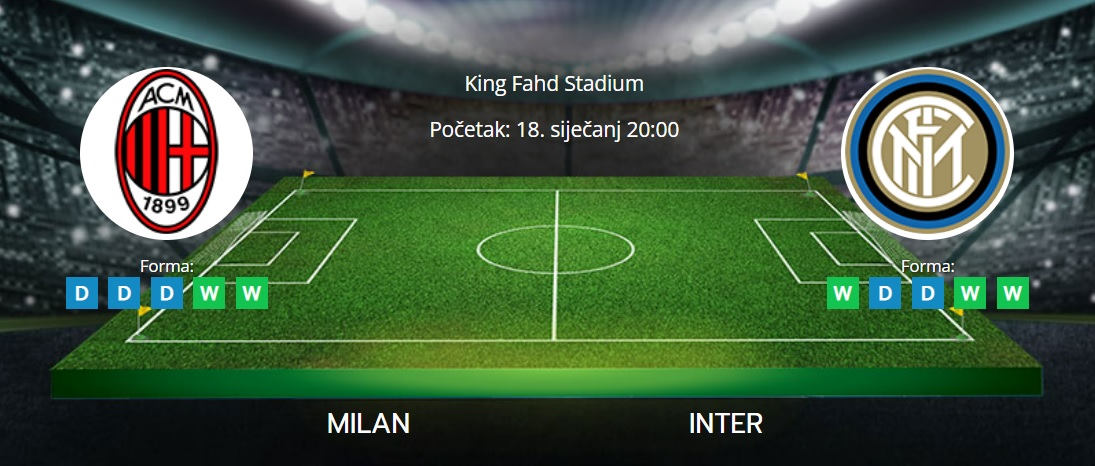 Tipovi za Milan vs. Inter, 18. siječanj 2023., Serie A