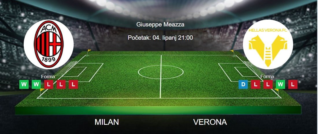 Tipovi za Milan vs. Verona, 4. lipanj 2023., Serie A