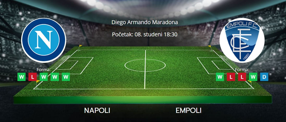 Tipovi za Napoli vs. Empoli, 8. studeni 2022., Serie A