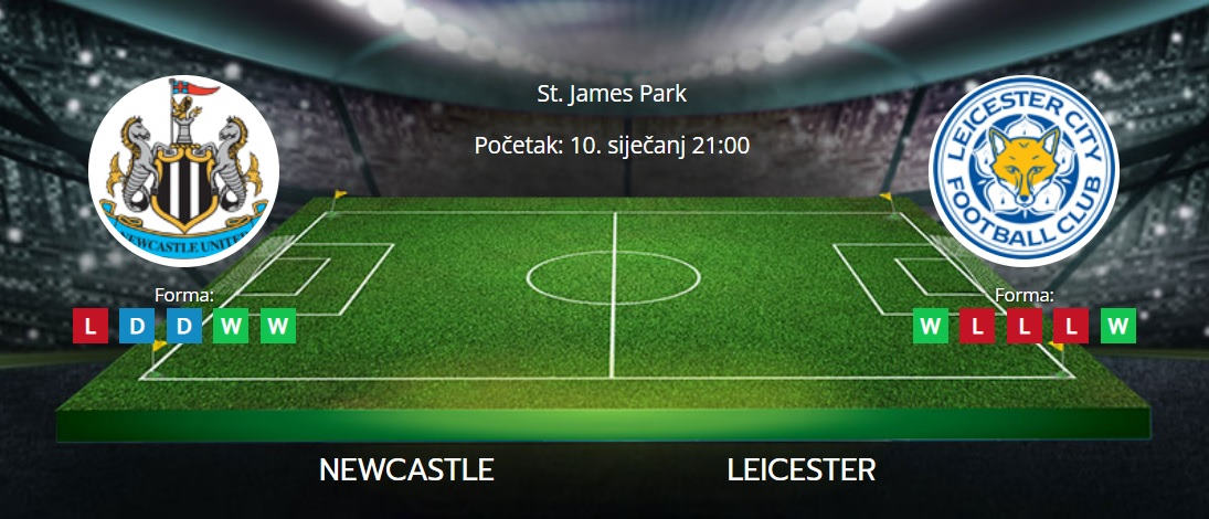 Tipovi za Newcastle vs. Leicester, 10. siječanj 2023., EFL Cup