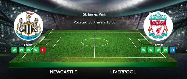 Tipovi za Newcastle vs. Liverpool, 30. travanj 2022., Premiership