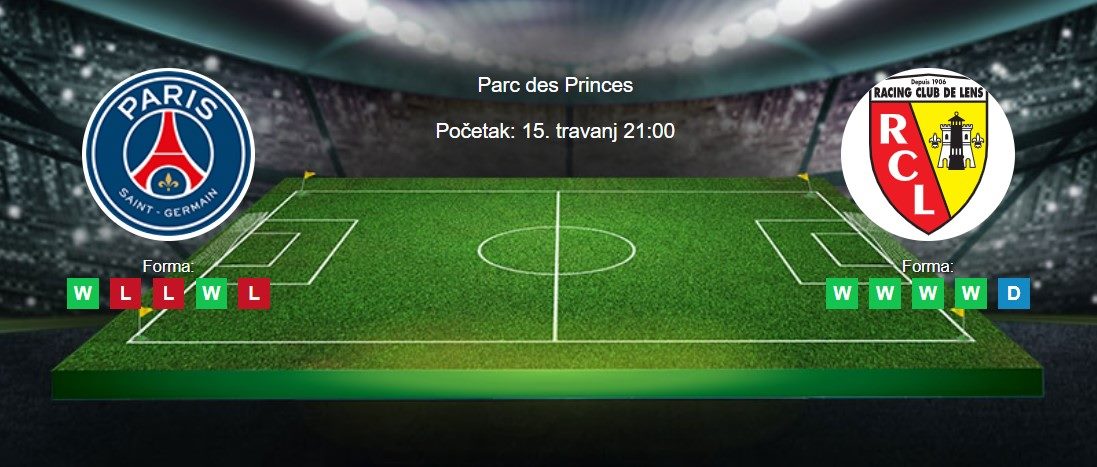 Tipovi za PSG vs. Lens, 15. travanj 2023., Ligue 1