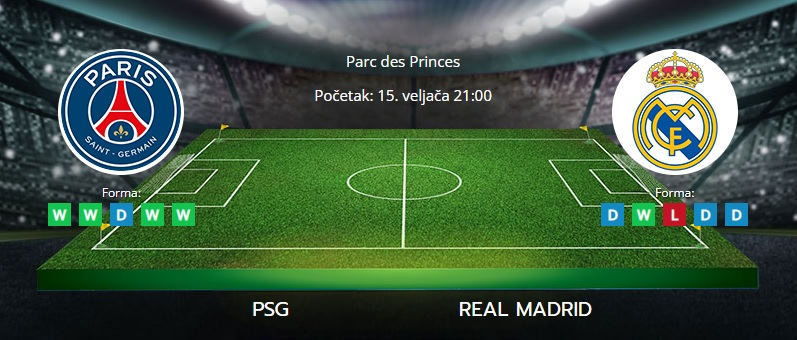 Tipovi za PSG vs. Real Madrid, 15. veljače 2022., Liga prvaka