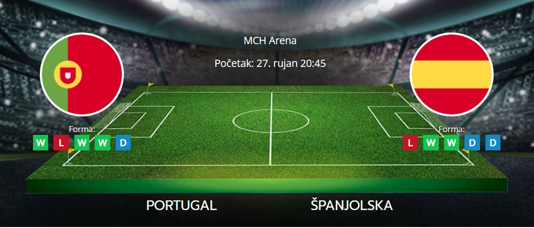 Tipovi za Portugal vs. Španjolska, 27. rujan 2022., Liga nacija