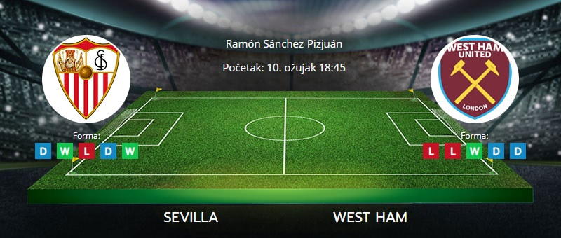 Tipovi za Sevilla vs. West Ham, 10. ožujak 2022., Europska liga