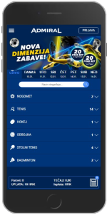 Admiralbet kladionica ima svoju mobilnu aplikaciju