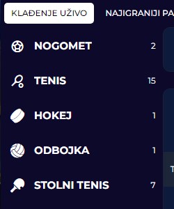 Live klađenje u Admiralbet