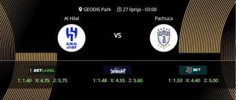 Tipovi za Al Hilal vs. Pachuca, 27. lipanj 2025., Fifin klupski SP