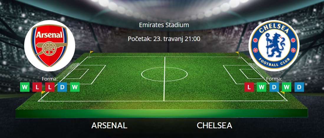 Tipovi za Arsenal vs. Chelsea, 23. travanj 2024., Premiership