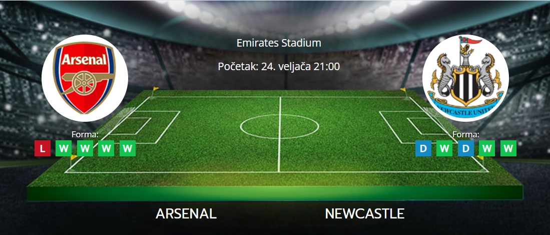 Tipovi za Arsenal vs. Newcastle, 24. veljaće 2024., Premiership