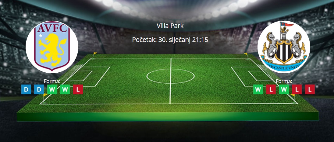 Tipovi za Aston Villa vs. Newcastle, 30. siječanj 2024., Premiership