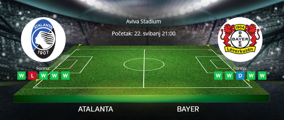 Tipovi za Atalanta vs. Bayer, 20. svibanj 2024., Europska liga