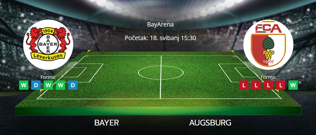 Tipovi za Bayer Leverkusen vs. Augsburg, 18. svibanj 2024., Bundesliga