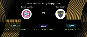 Tipovi za Bayern vs. Boca Juniors, 21. lipanj 2025., Fifin klupski SP