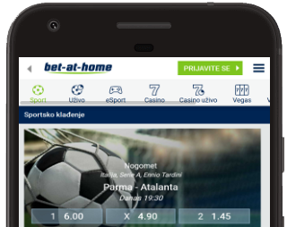 Bet at Home aplikacija recenzija