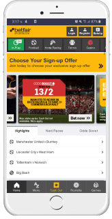 Betfair imaju aplikacije za iOS i Android