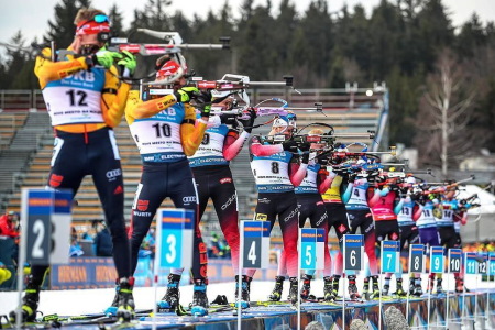 Biatlon je veliki sport za klađenje uživo