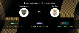 Tipovi za Boca Juniors vs. Benfica, 17. lipanj 2025., Fifin klupski SP