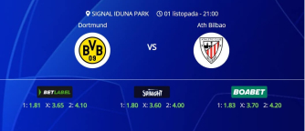 Tipovi za Borussia Dortmund vs. Athletic, 1. listopada 2025., Liga prvaka
