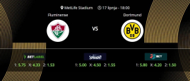 Tipovi za Fluminense vs. Borussia Dortmund, 17. lipanj 2025., Fifin klupski SP