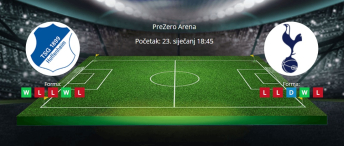 Tipovi za Hoffenheim vs. Tottenham, 23. siječanj 2025., Europska liga