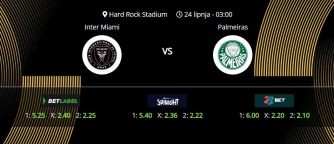Tipovi za Inter Miami vs. Palmeiras, 24. lipanj 2025., Fifin klupski SP