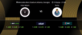 Tipovi za Inter Miami vs. Porto, 19. lipanj 2025., Fifin klupski SP