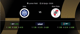 Tipovi za Inter Milano vs. River Plate, 26. lipanj 2025., Fifin klupski SP