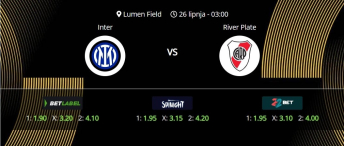 Tipovi za Inter Milano vs. River Plate, 26. lipanj 2025., Fifin klupski SP