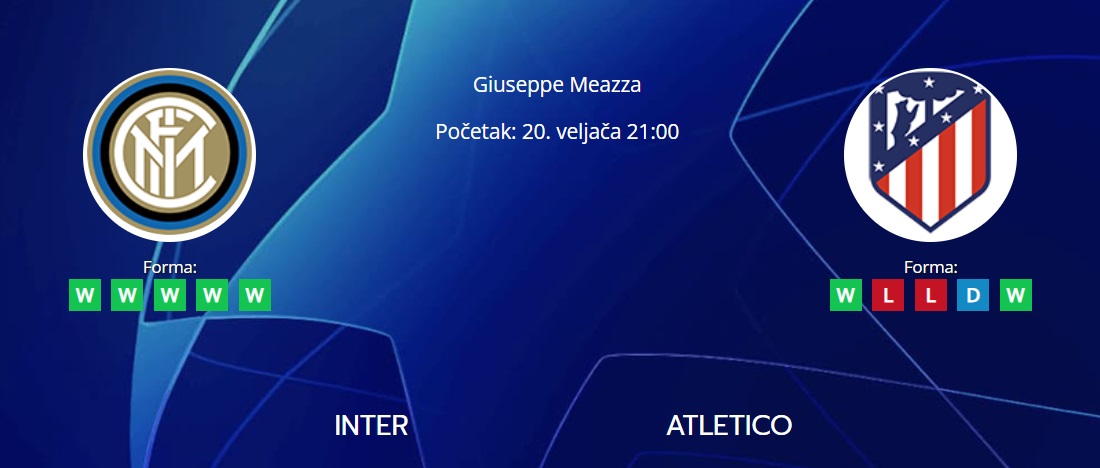 Tipovi za Inter vs. Atletico, 20. veljače 2024., LIga prvaka