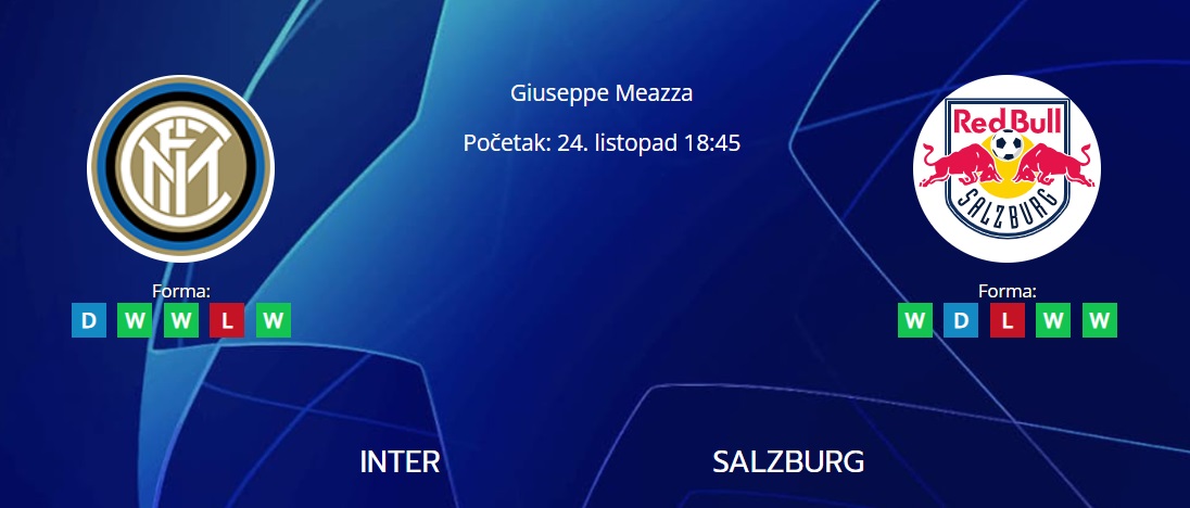 Tipovi za Inter vs. Salzburg, 24. listopad 2023., Liga prvaka